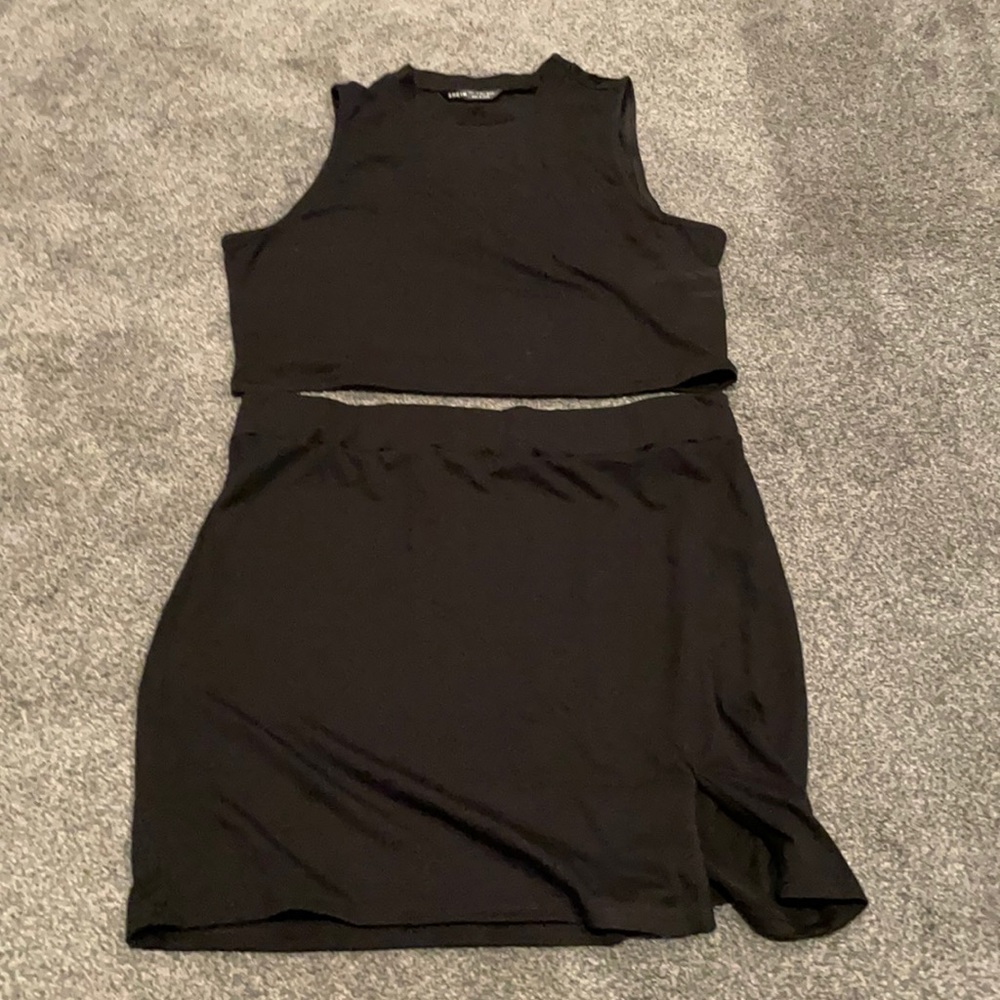 Shein 2 piece skirt/crop tank set